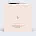 Faire part naissance Couronne de Fleurs II Verso