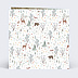 Faire part naissance Printemps Etiquette Verso