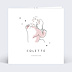 Faire part naissance Illustration Fille