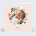 Faire part naissance Couronne de Fleurs II