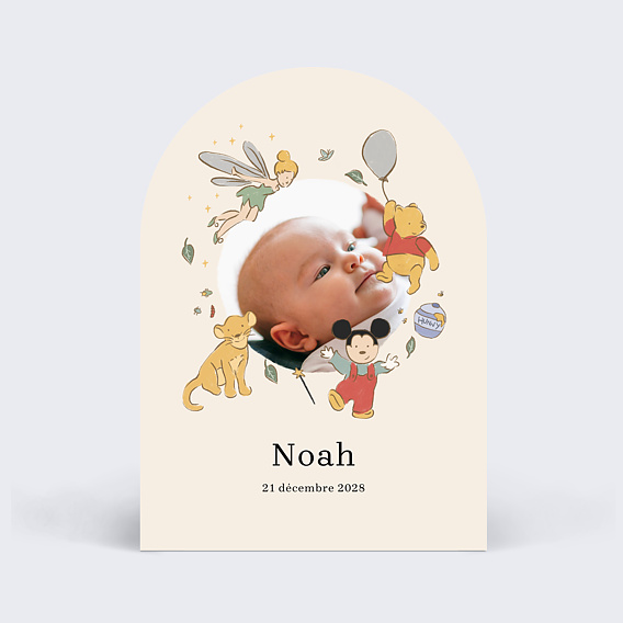 Faire part naissance Bande de copains