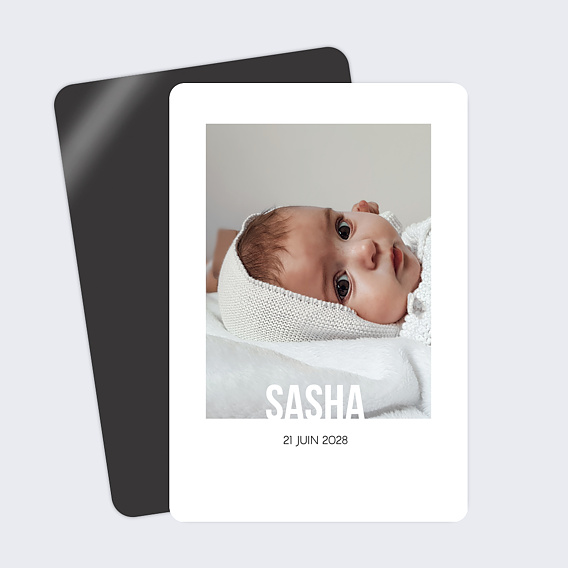 Faire part naissance Prénom Mignon