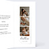 Faire-part Naissance Triptyque Moderne