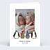 Faire-part Naissance Famille Pingouin