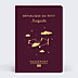 Faire-part Naissance Passeport