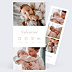Faire-part Naissance Multiphoto Élégant