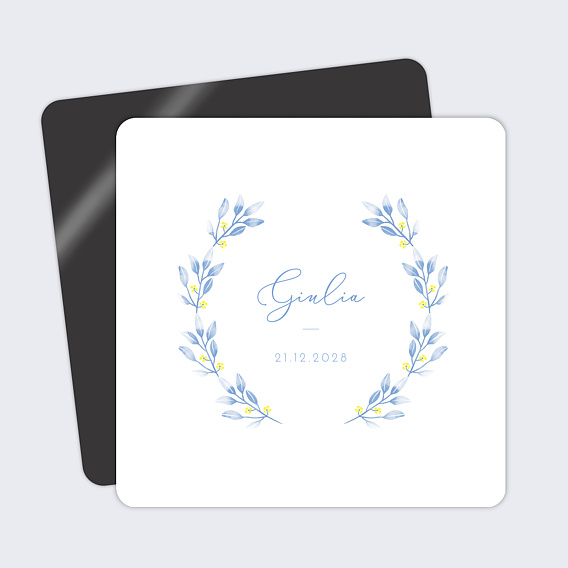 Faire part naissance Primevères