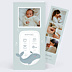 Faire-part Naissance Baleine certificat