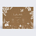 Faire-part Naissance Crayon Blanc Kraft