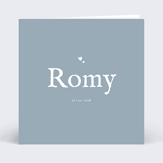 Faire part naissance Romy