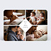 Faire part naissance Charme Classique Jumeaux