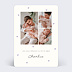 Faire part naissance Motif Coeur Lilas