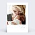 Faire part naissance Tendresse Recto