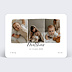 Faire part naissance Triptyque Moderne