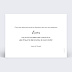 Faire part naissance Charme Classique Verso