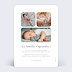 Faire part naissance Grande Sœur Verso