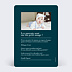 Faire part naissance Heureuse Nouvelle Verso