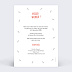 Faire part naissance Pictos Confettis Verso