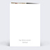 Faire part naissance Multi photo Original Marron Verso