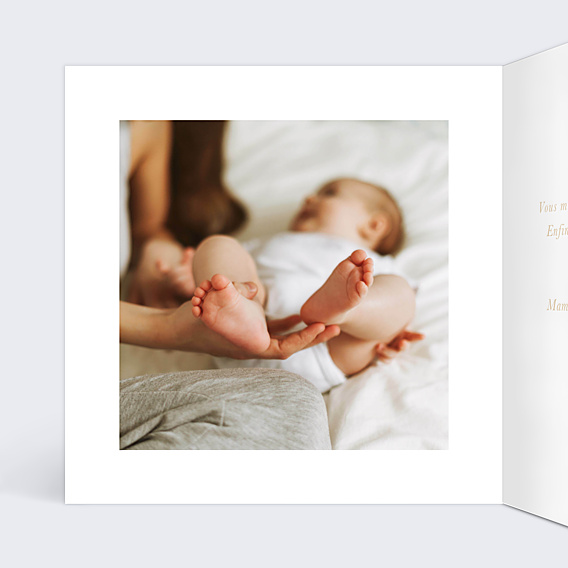 Faire-part Naissance Petits Pieds