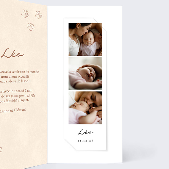 Faire-part Naissance Petit Roi