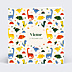 Faire-part Naissance Motif Dinosaure
