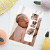 Faire part naissance Photomaton Portrait Après 4