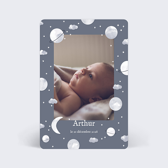 Faire part naissance Bébé Planète