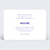 Faire-part Naissance Douce rayure bleue