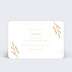 Faire part naissance Romantique Ambre Verso