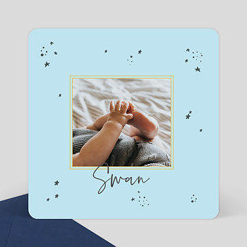 Faire-part Naissance Jolies étoiles