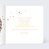 Faire-part Naissance Golden dots