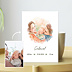 Faire-part Naissance Portrait en aquarelle