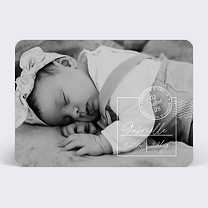 Faire-part Naissance Colis Reu