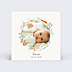 Faire-part Naissance Couronne renard