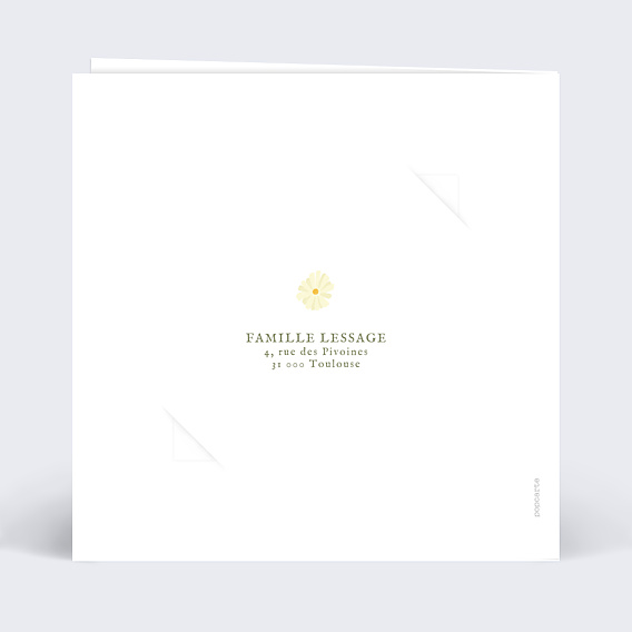 Faire-part Naissance Arrosoir Graines