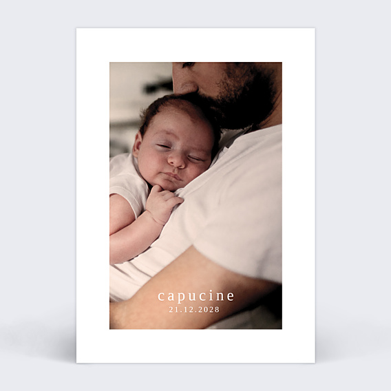 Faire-part Naissance Berlingot