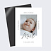 Faire-part Naissance Certificat Graphique