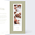 Faire-part Naissance Lettrine Multiphoto