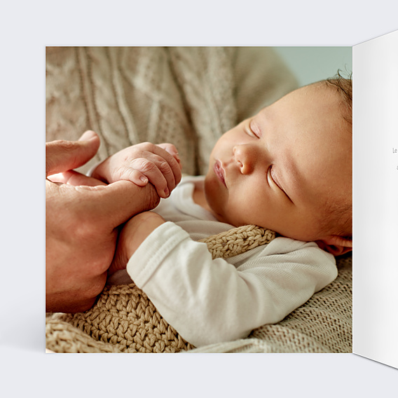 Faire-part Naissance Printemps Photo