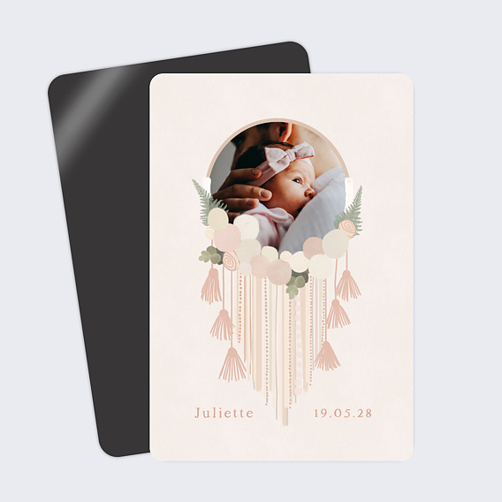 Faire part naissance Attrape-rêve