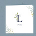 Faire-part Naissance Lettrine