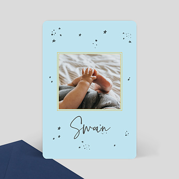 Faire-part Naissance Jolies étoiles