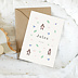 Faire part naissance Animaux pattern