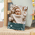 Faire part naissance Crayon Blanc Photo