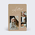 Faire-part Naissance Multi photo Original Kraft