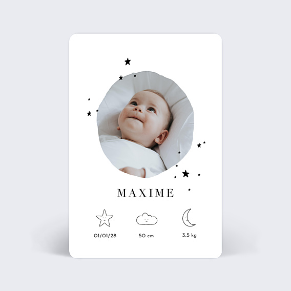 Faire-part Naissance Rêve étoilé