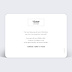 Faire part naissance Etiquette Verso