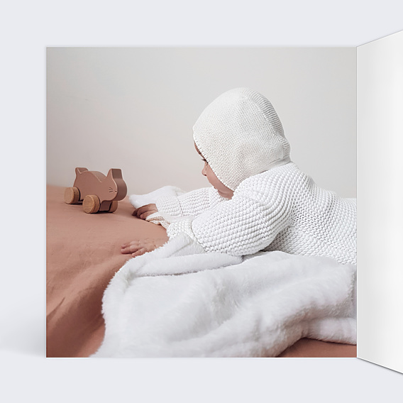 Faire-part Naissance Nuages