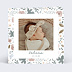 Faire part naissance Magnolia Polaroid Graines Recto